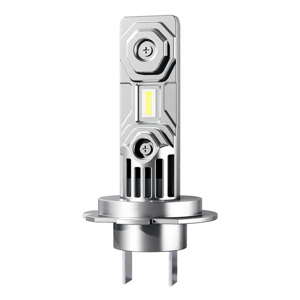 고휘도 LED 헤드라이트 전구, 10000 루멘 필수, 범용 H7 오토바이 자동 헤드램프 전구 교체 액세서리, 2 개