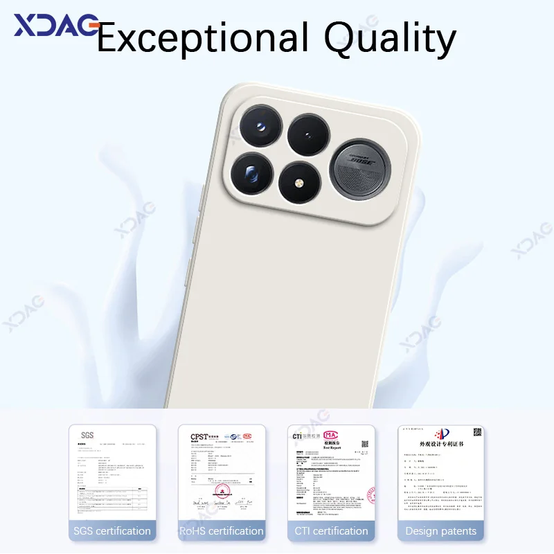 Enhanced Silicone Phone Case with Upgraded Camera Protection and Soft Anti-Scratch Microfiber Lining
