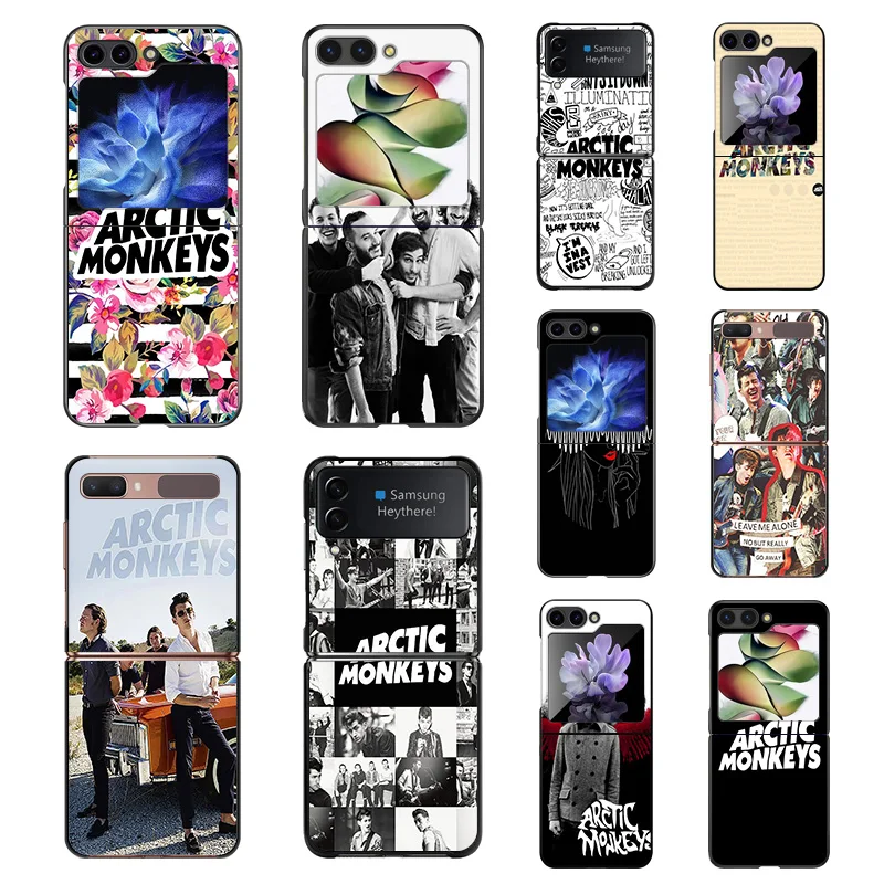 Custodia Per Telefono Per Samsung Galaxy Z Flip4 Flip3 Flip 5 4 3 Flip5 5G Arctic Monkey Alex Turner Zflip Custodia Protettiva Per Fotocamera Rigida