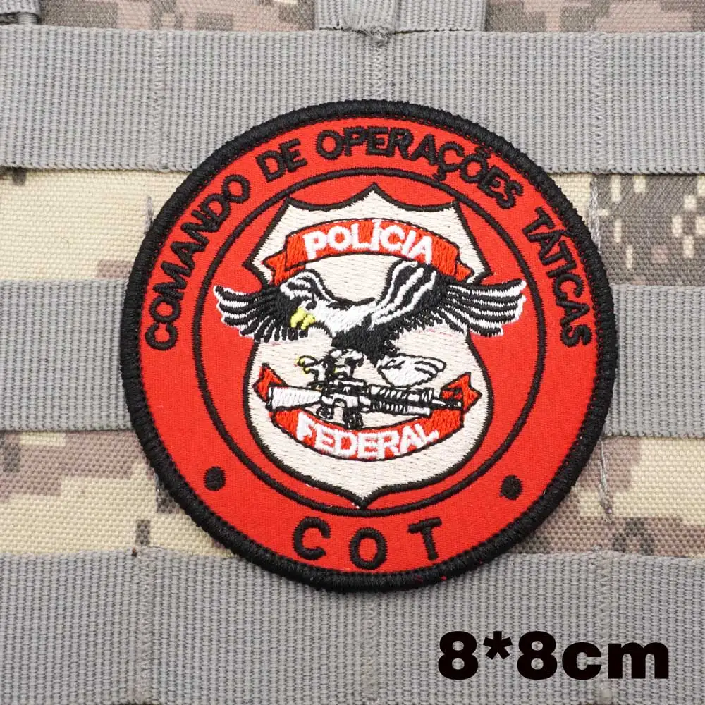 Brazil Flag Military Tactical Embroidered Patches Armband Backpack Badge  with Hook Backing for Clothing - AliExpress, image size:1000x1000