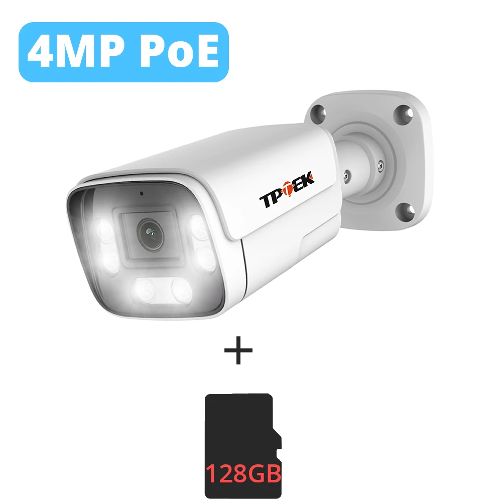 4MP PoE AI Cam 128GB