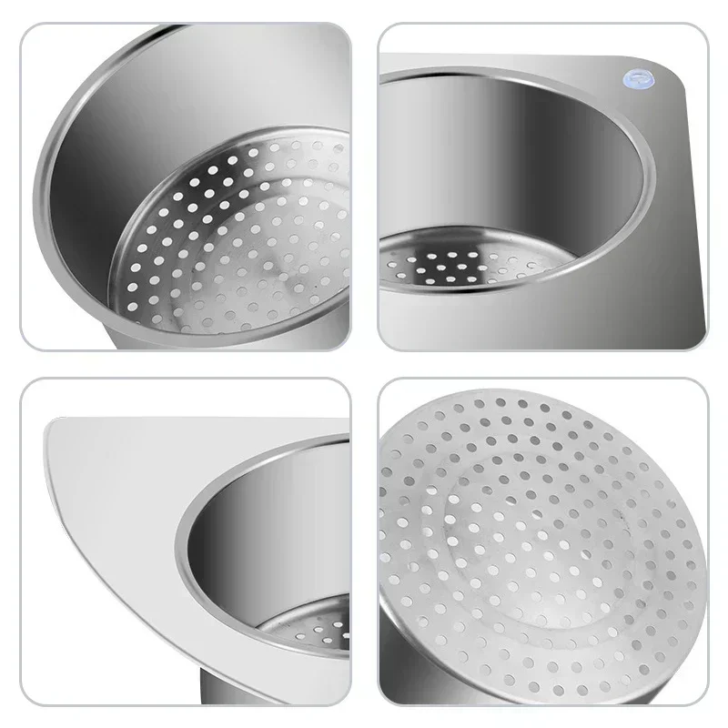 Sink Strainer Sink Filter Stainless Steel Swan Removable Drainage Basket