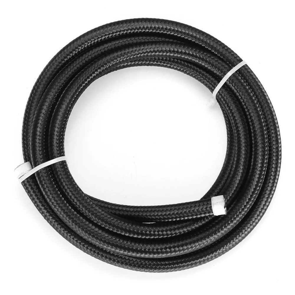 Tuyau Carburant Tressé Nylon AN4 – Caoutchouc Nitrile – Pour Essence Ou Diesel