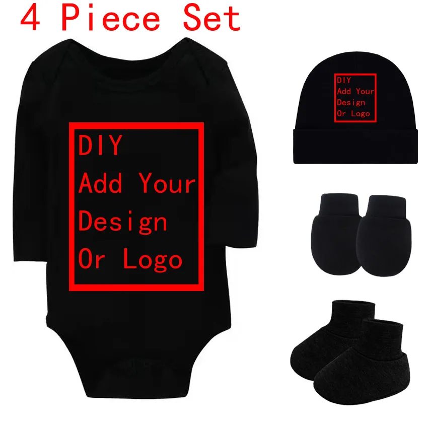 black DIY 4PCS
