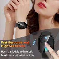 Étui pour Apple Watch 42mm 46mm 41mm 45mm 40mm 44mm, protecteur d'écran, couvercle de pare-chocs en verre trempé pour iWatch série 10 9 8 7 6 SE 6