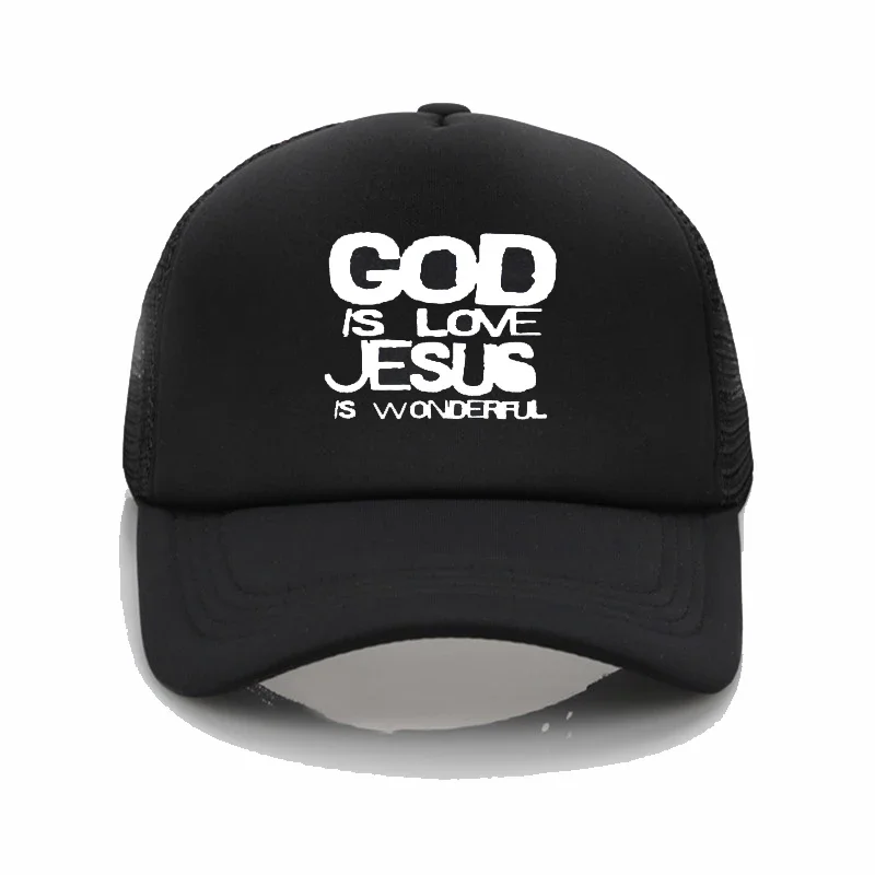 God is Love Print Baseball cap Men and women Summer Trend Caps New Youth sun hats Beach Visor hat new bucket hat spring summer wide brim sun visor hats women panama caps two side wear foldable portable outdoor bucket cap