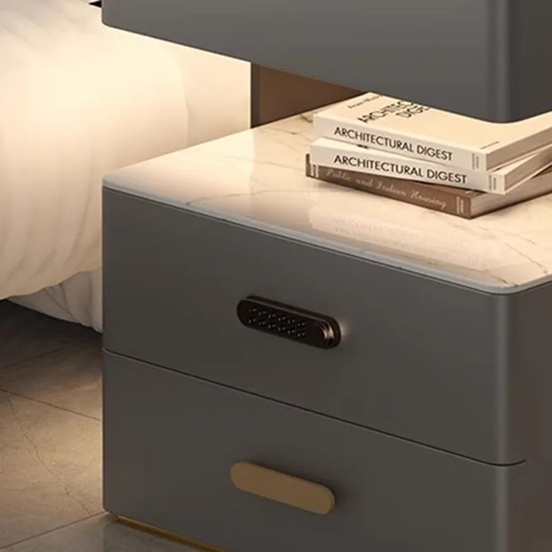 스마트 블루투스 침대 테이블, 고급 보조 품질 모빌 침대 옆 캐비닛 보관, Muebles 파라 기숙사 침실 가구