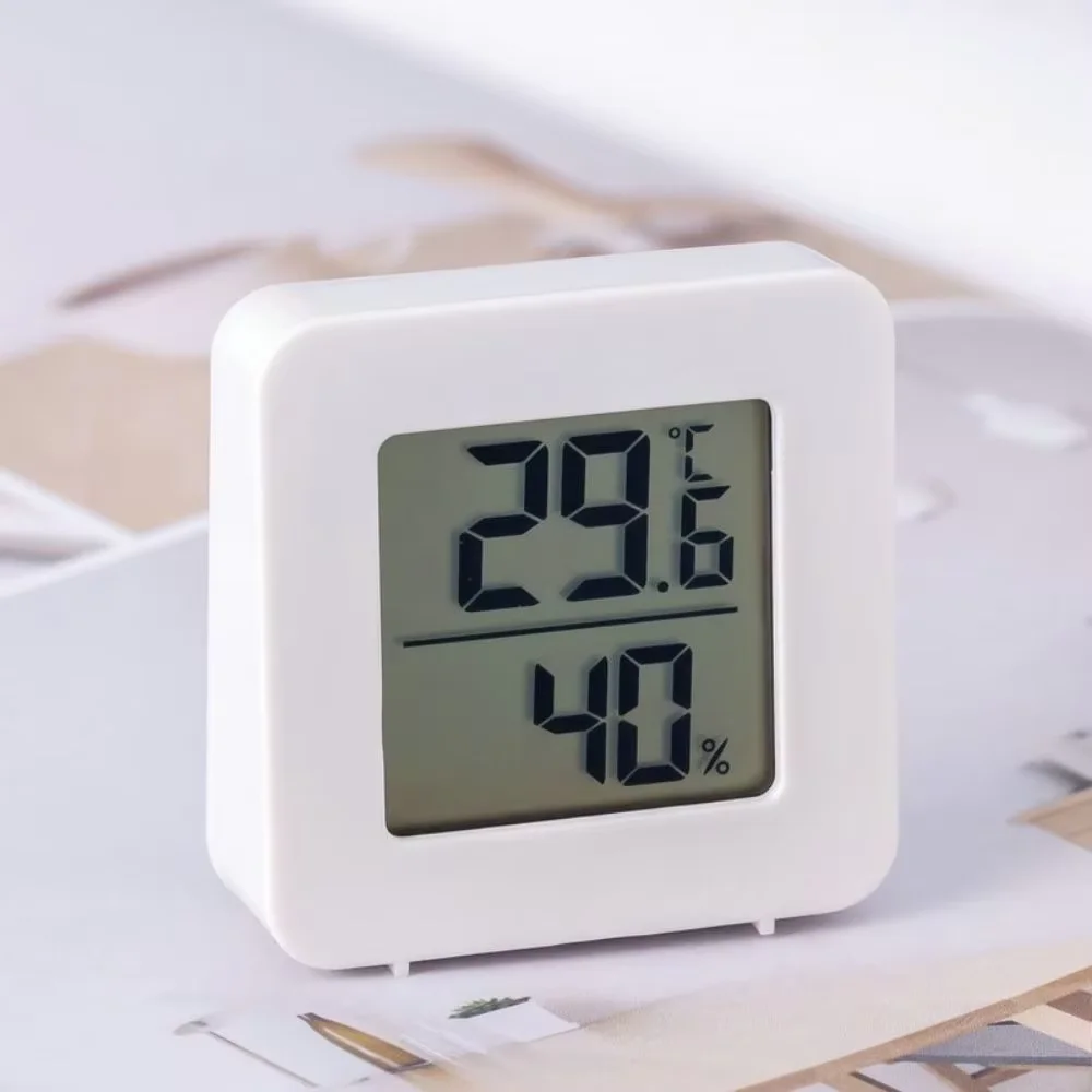 Mini LCD Hygrometer Thermometer Indoor Household New Digital Temperature Humidity Meter Digital Display Wall Mounted Sensor 2
