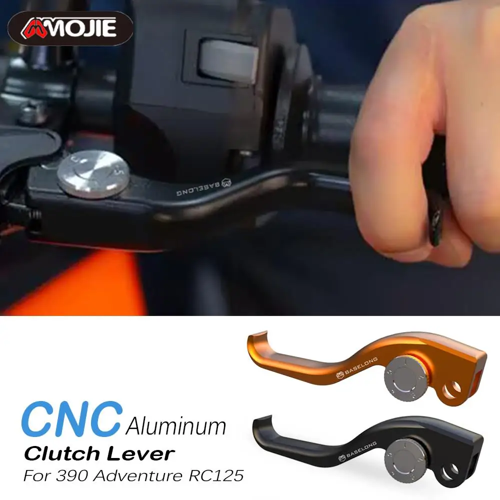 

For RC125 RC 125 2022 2023 Motorcycle CNC Two Finger 20% Force Reduction Clutch Lever 390 Adventure 390 ADV 2020 2021 2022 2023