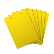  30pcs Double-sided yellow sticky insect board attracting and  killing insect in  garden greenhouses farms gardening 