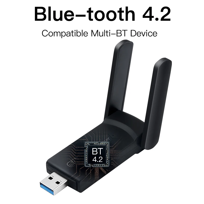 dupla-faixa 2.4ghz e 5ghz wifi usb para