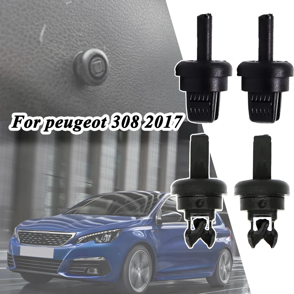 

Parcel Shelf String Cord Hanger Clips Bracket Pegs Pins For peugeot 308 2017 Car Trunk Boot Accessories 1606854680 Replacement