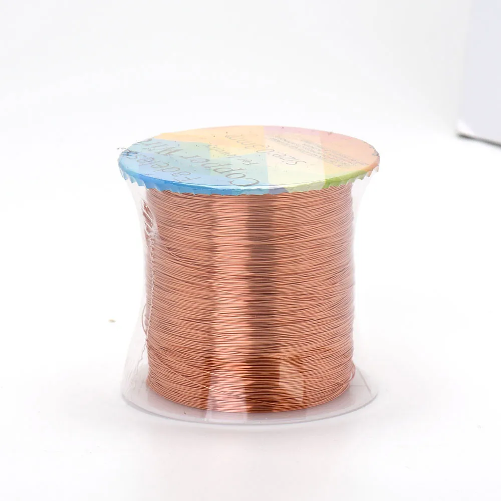 18 bis 32 Gauge Perlendraht Kupferdraht Schmuckschnur Schnur für DIY Armband Halskette Herstellung Zubehör Geschenke – Detail 11