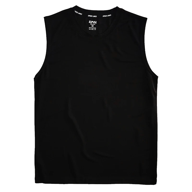 

Men Quick Dry Basketball Tank Top Sleeveless Wide Shoulder Sports T-shirt Training Fitness Running Clothing Breathable