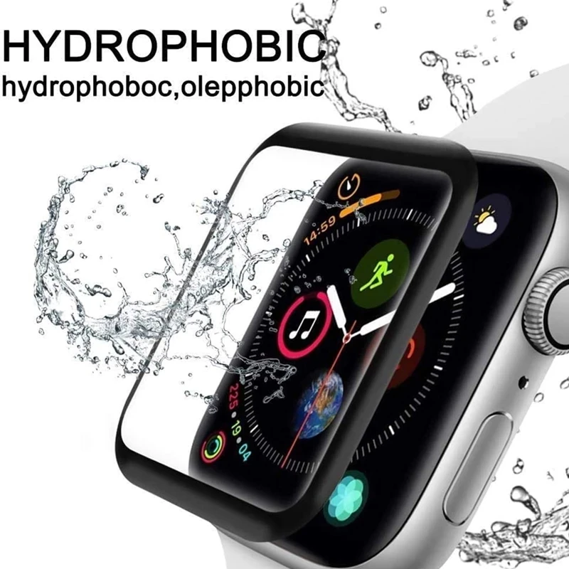 Фото 3d-защита экрана для iWatch Ultra, Защитная пленка для Apple Watch Series 1 2 3 4 5 6 7 8 SE 38/42 мм 40/44 мм 41/45 мм, 2 шт. №4
