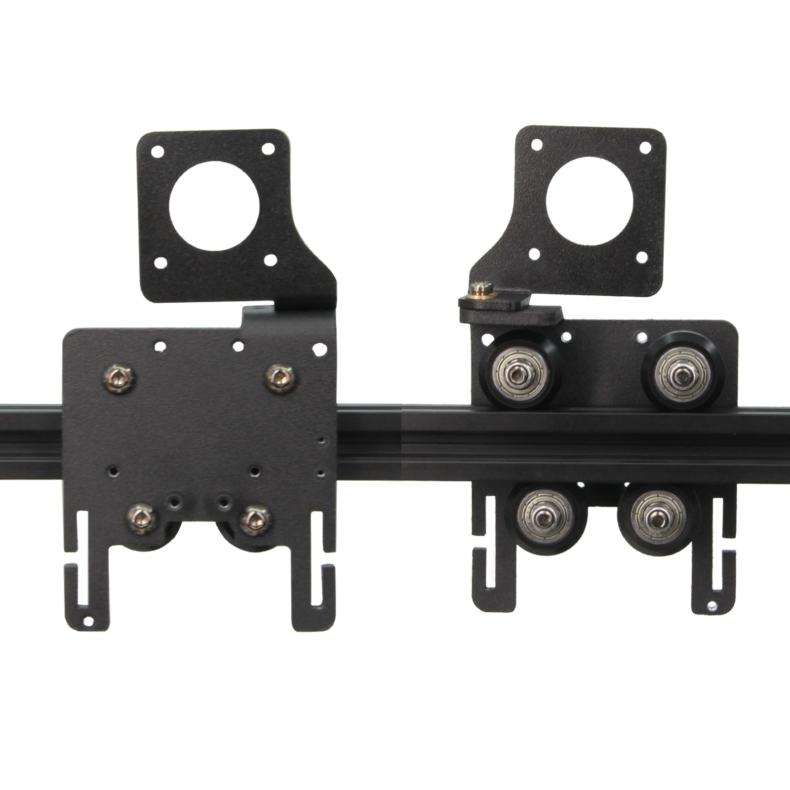 Ender Direct Drive Upgrade Kit Placa de Liga de Alumínio com Pcs Kit Polias Fácil Impressão Tpu Filamento Flexível Apenas para Ender 6