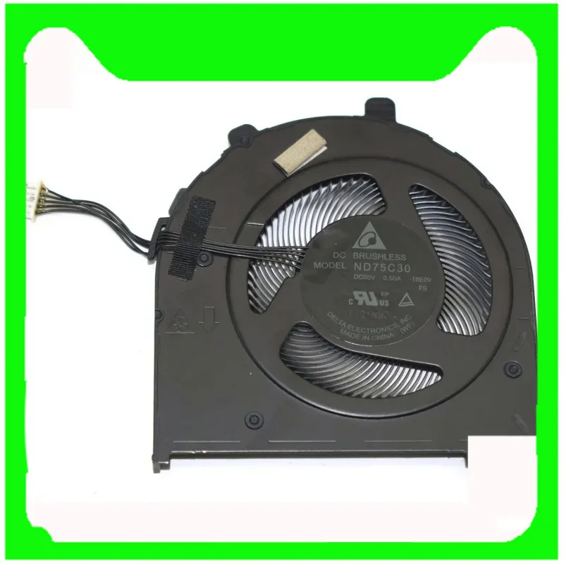 

New CPU Cooling Fan DC5V 0.50A For Lenovo ThinkPad E495 E590 E595 ND75C30-18E09