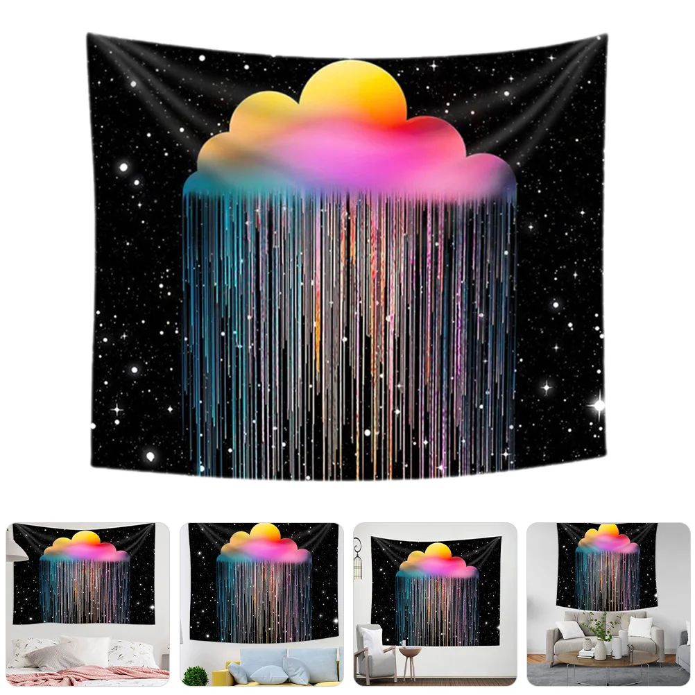 

Tapestry Hanging Printed for Indoor Home Decor Blanket Wall Polyester Background Cloth Living Room Office Boho