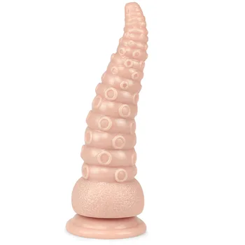Silicone Octopus Tentacles Dildo Strong Suction Cup Prostate Massager Large Butt Plug Dragon Thick Dildo Anal Sex Toys for Women 4