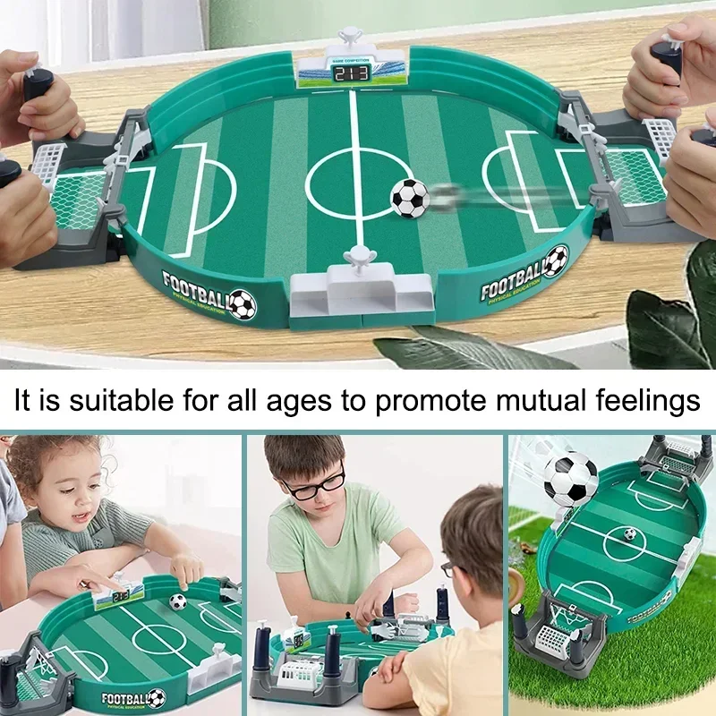 Mini Foosball Games, Tabletop Football Soccer Pinball for Indoor Game Room Games, Foosball Desktop Sports Board Games Mini Adult