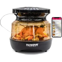 Toaster Oven Convection Top & Grill Bottom for Surround Cooking, Cook Frozen or Fresh, Smart 1