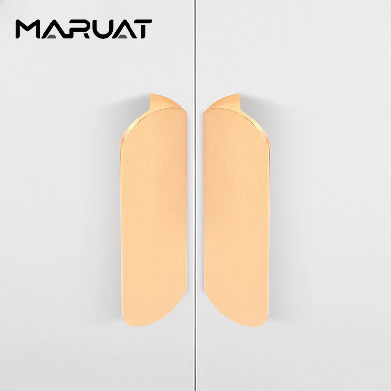 Мебельные ручки из алюминиевого сплава, кухонные шкафы, ящики, шкафы для хранения, шкафы для обуви, Туалетные столы, ручки для спальни