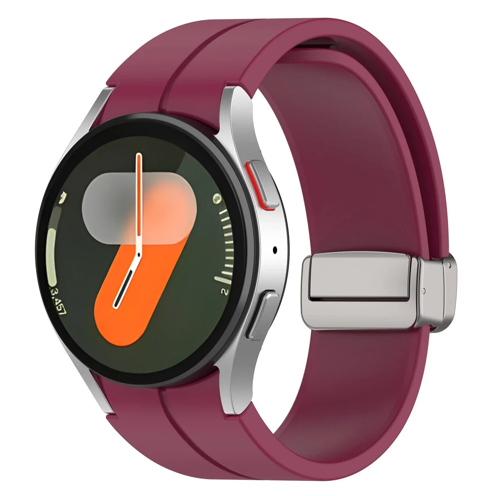 Magnetic Silicone Band Bracelet for Smartwatches - Various Sizes