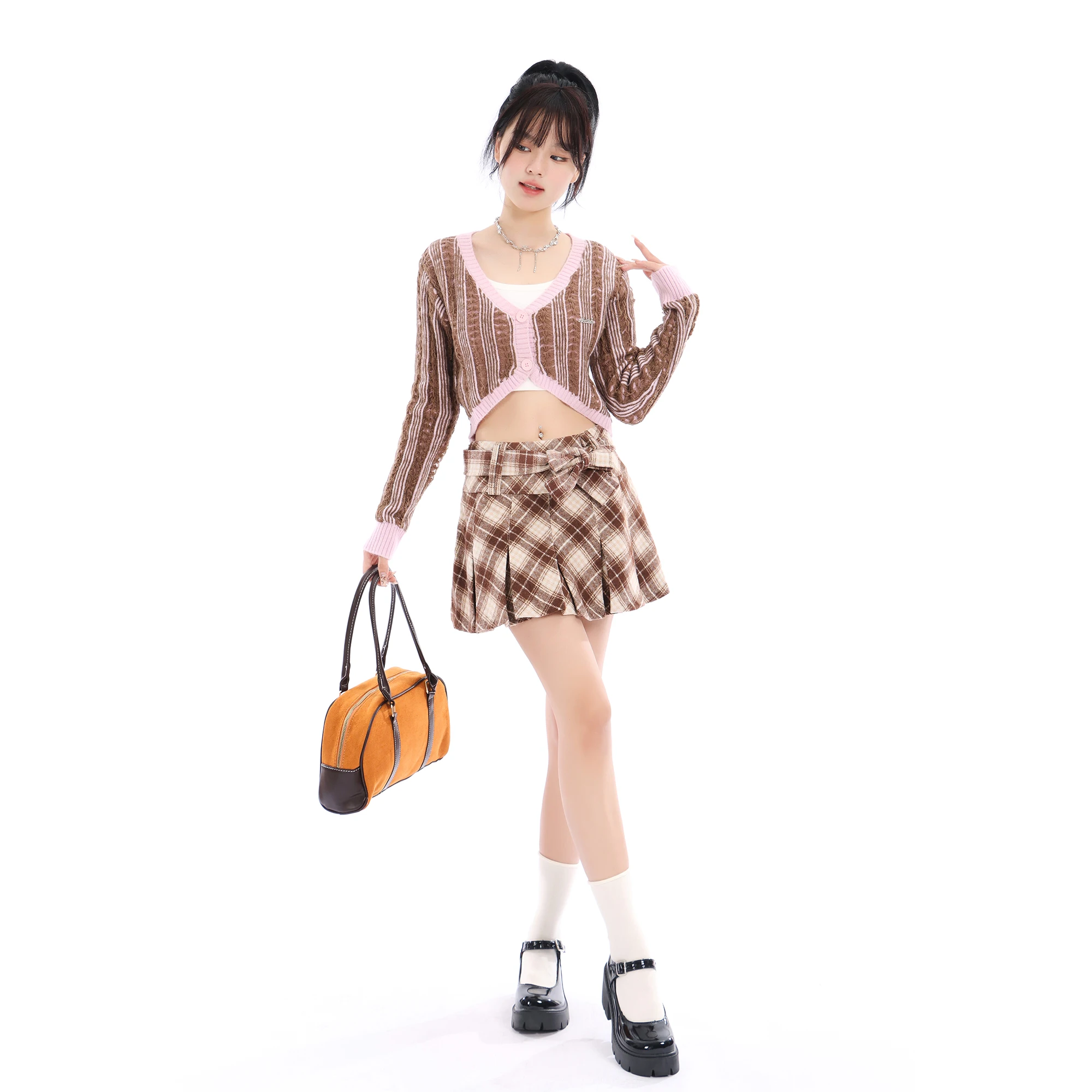 Gyaru ž   ܿ ª ܺ  V-neck   ǳ  Ư õ Ʈ  콺