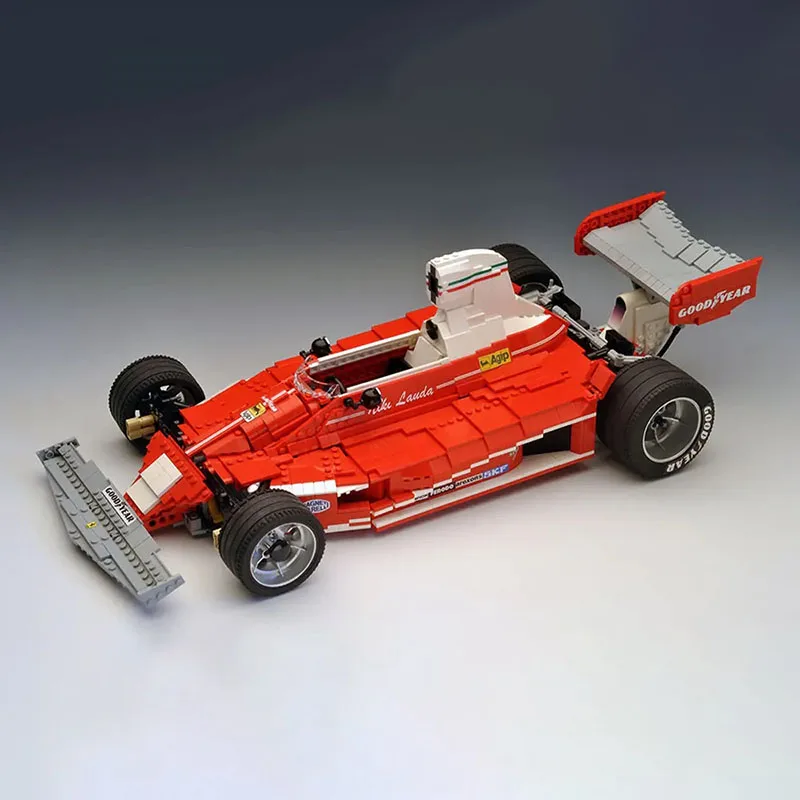 

XingBao 03023 красная F1 формула гоночная модель MOC техническая спортивная машина серии «сделай сам» игрушки строительные блоки подарок для мальчиков 2405 шт.