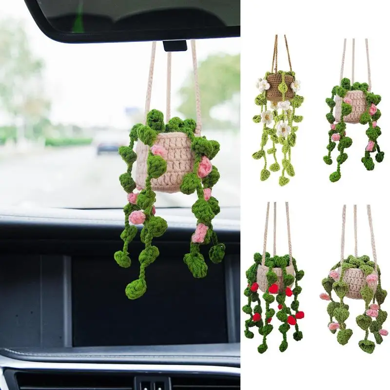 

Искусственное супер крутое растение, украшение для автомобиля, подвесные украшения, автомобильные аксессуары, подарок на день рождения, украшение для автомобиля