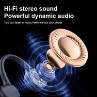 Bluetooth 5.4 Bone Conduction Earphones IPX8 Waterproof MP3 Player Hifi Ear-hook Wireless Headphone With Mic Headset For Swimmin 5