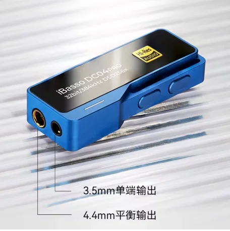 iBasso DC04 Pro CS43131 DAC Decoding Amp Type C to 3.5mm 4.4mm Lossless HiFi Audio Decoding Amplifier wired DSD256 DC04Pro 4
