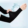 10Pair Cool Silk Fabric Arm Guards Breathable Sun Protection Sleeves for Unisex Outdoor Cycling Running Fishing and Driving Cool