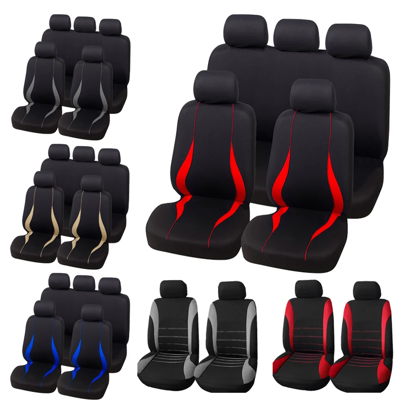 AUTOYOUTH Full Set Car Seat Cover Protect Covers For Universal Autos For Kalina Grantar For Lada Priora Renault Logan ford focus