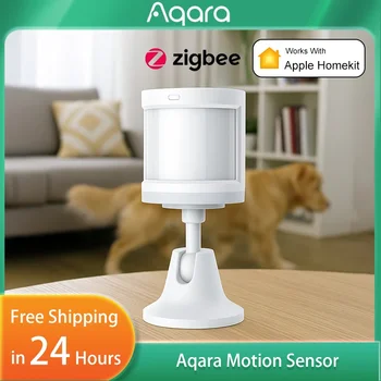 ใหม่ Aqara Motion Sensor สมาร์ท Human Body Sensor การเคลื่อนไหวไร้สาย ZigBee Gateway สมาร์ทบ้านสําหรับ Alexa Mijia Apple Homekit 1