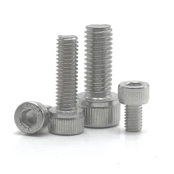 Stainless Steel Black Hex Socket Head Cap Screws - Multiple Sizes Available for 5mm (304 Stainless Steel)