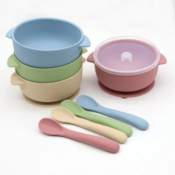 Silicone Suction Bowl Set 1