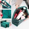 Fashion Women Travel Cosmetic Bag Multifunction Makeup Bags PU Leather Waterproof Portable Toiletries Organizer Make up Cases 2
