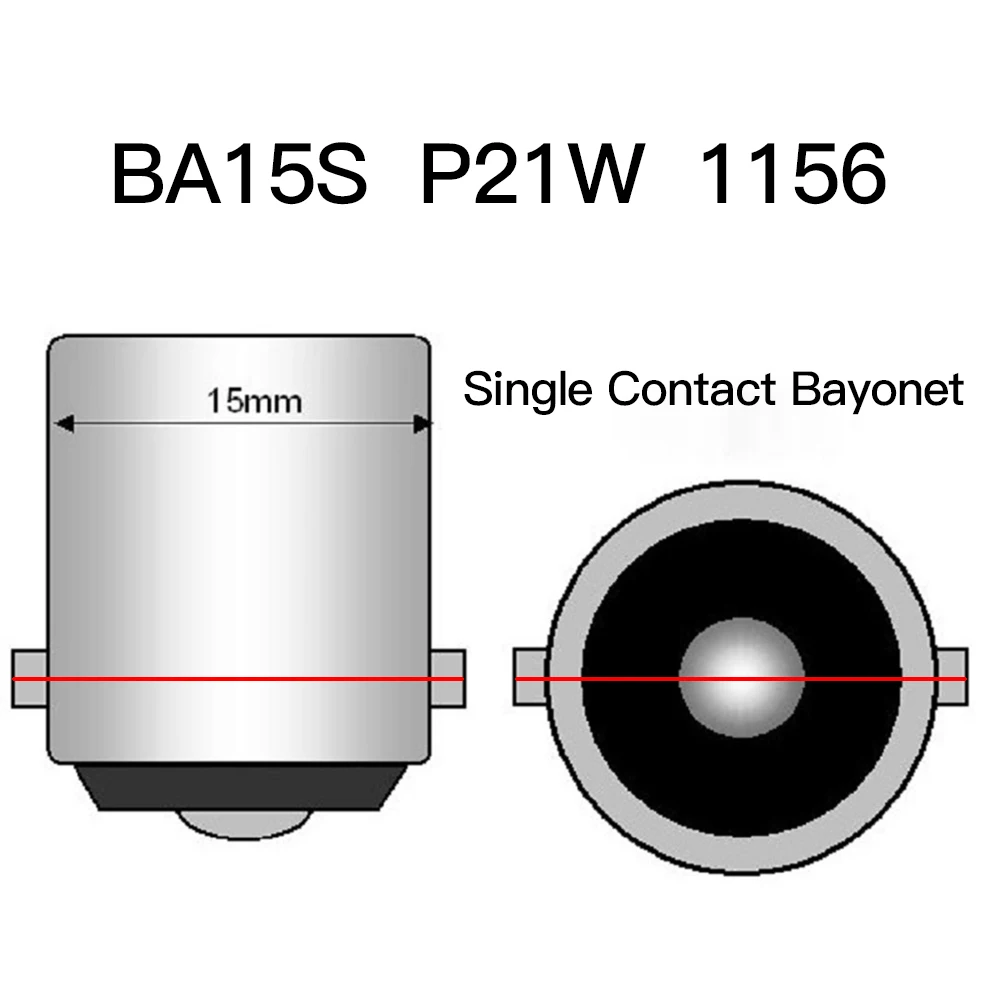 R5W R10W Mini Led 1156 P21W BA15S P21/5W 1157 BAU15S PY21W Car Signal Lamp Daytime Running Light 12V Auto Car Fog Lamp 2pcs led car light