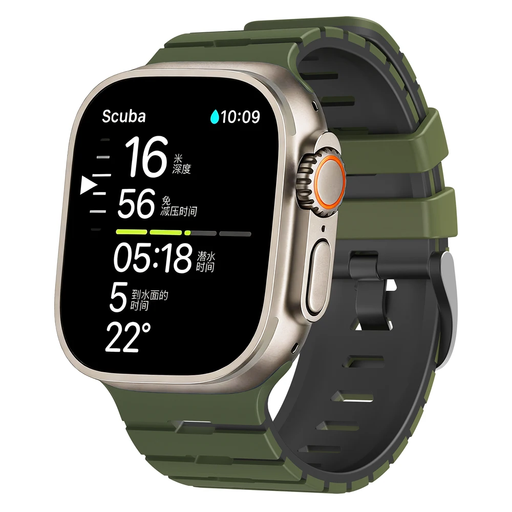 Breathable Silicone Bracelet Wrist Strap