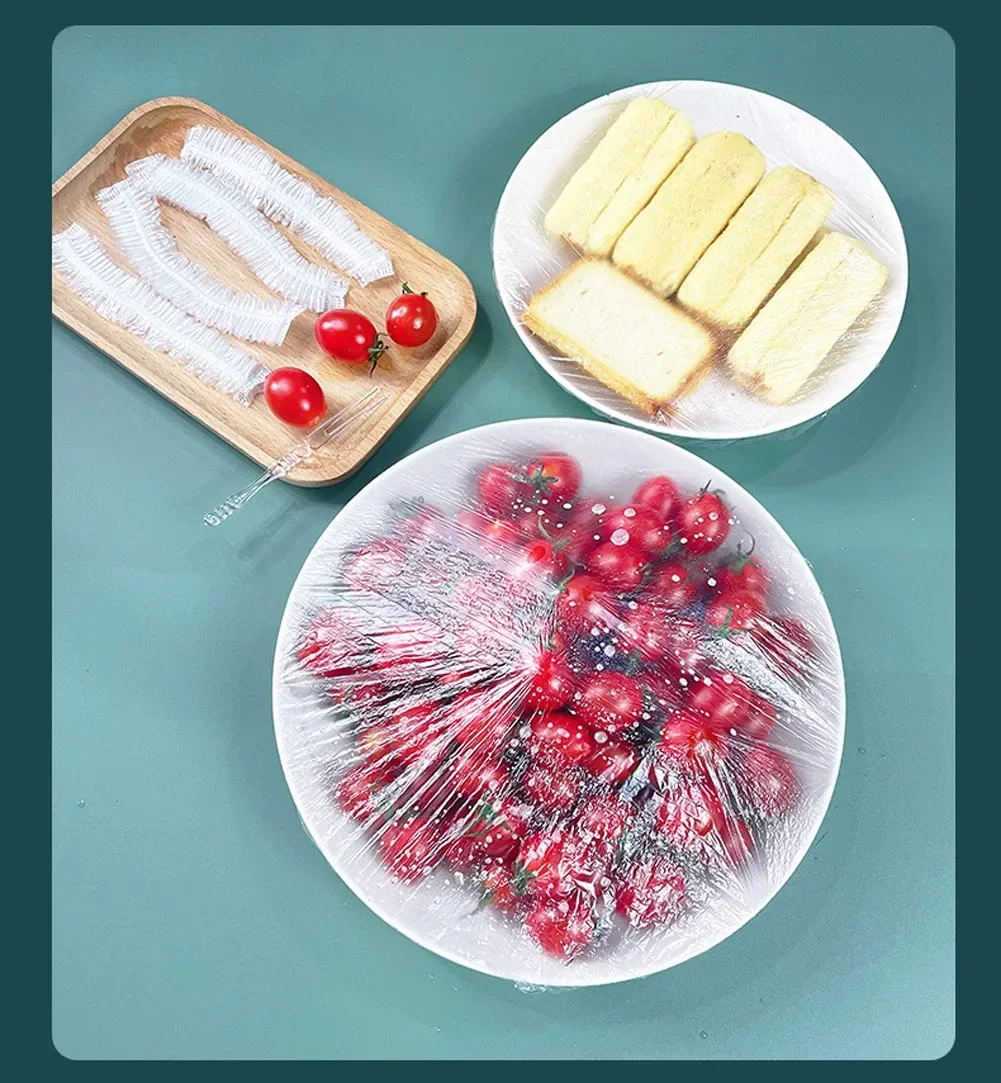 100/800PCS Disposable Food Cover Plastic Wrap Elastic Food Lids For Fruit Bowls Cups Caps Storage Kitchen Fresh Keeping Saver 13 küchexyz.de Sae790200375a4af19297c6ed2f9d1f89N küchexyz.de Best Price | Fast Delivery |Quality Product 100/800PCS Disposable Food Cover Plastic Wrap Elastic Food Lids For Fruit Bowls Cups Caps Storage Kitchen Fresh Keeping Saver