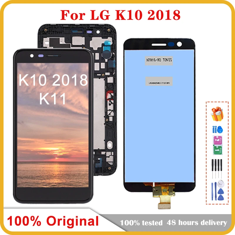 For LG k10 2018 LCD Display with Touch Screen for LG k10 2018 display