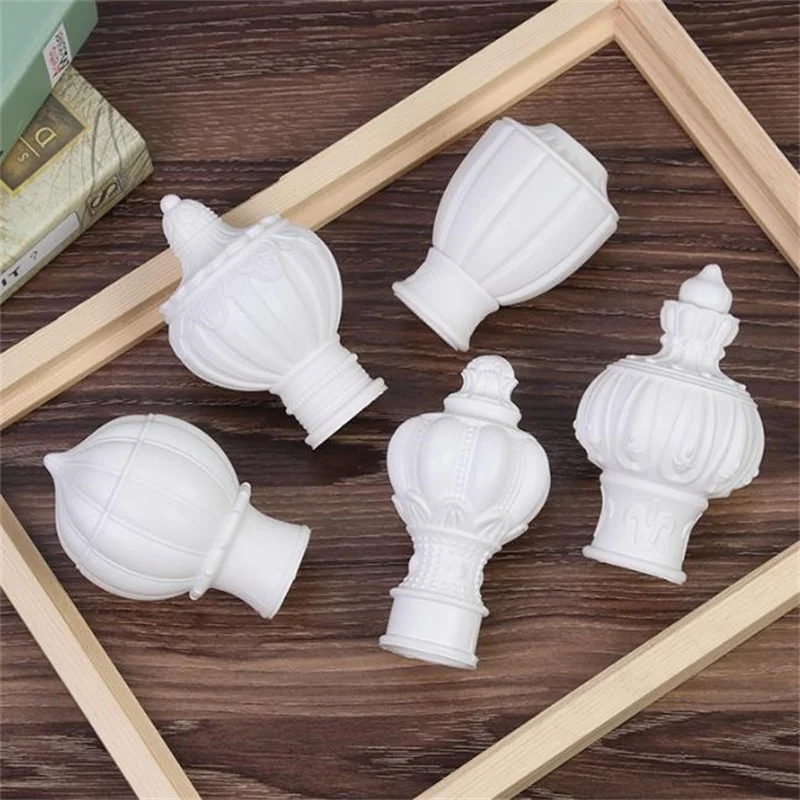 

Roman style curtain rod head Curtain accessories stand curtain rod head