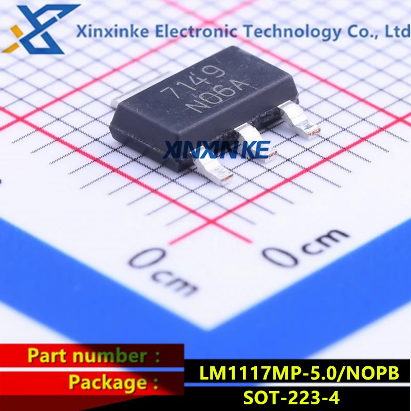 

LM1117MP-5.0/NOPB SOT-223-4 Marking: N06A LDO Voltage Regulators 800MA LDO LINEAR REG Power Management ICs Brand New Original