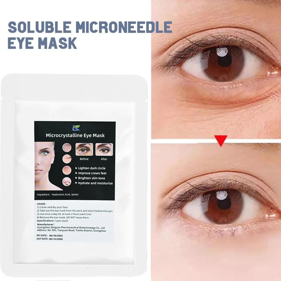 Microneedle Eye Mask Micro-needle Eye Patch Hyaluronic Acid Anti-wrinkle Moisturizing