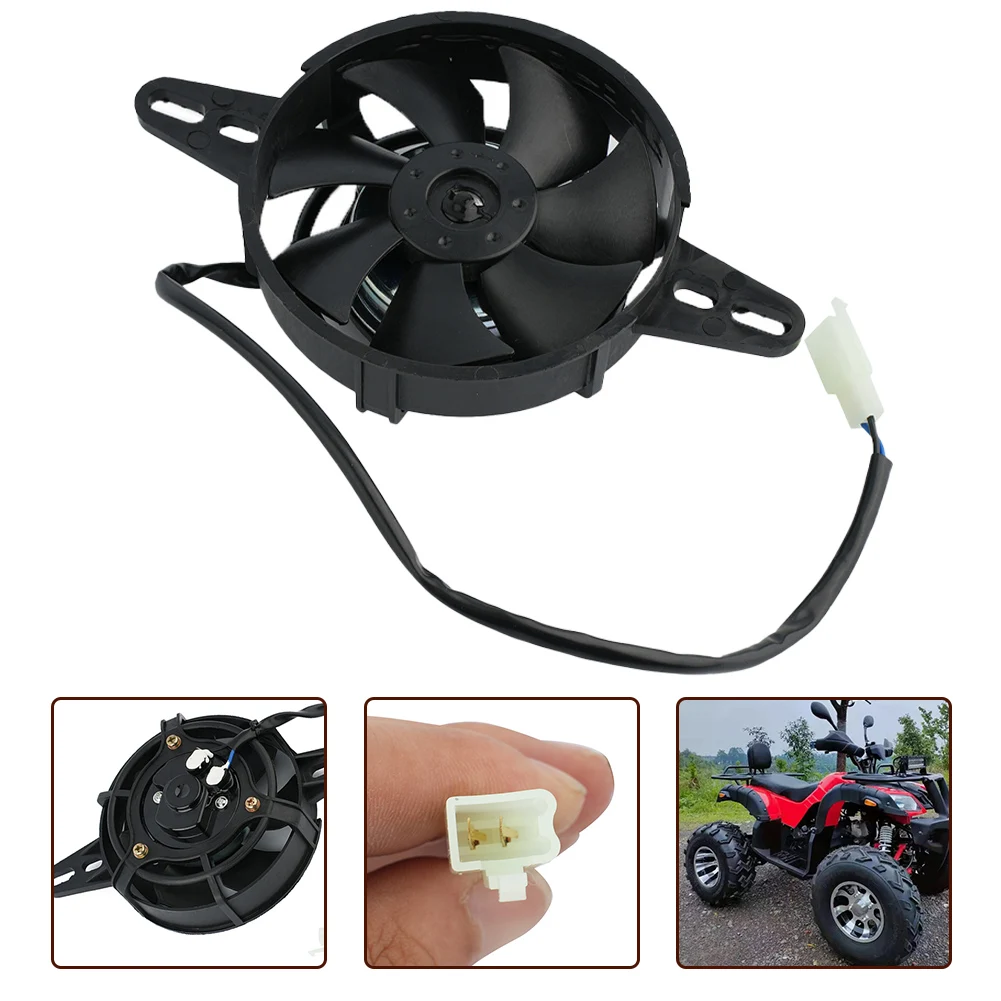 

12V Motorcycle Radiator Electric Cooling Fan For 150cc-250cc Quad Bike ATV Buggy 2024 Hot Sale Brand New And High Quality
