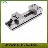 GT-4/5/6inch Bench vise Precision Tool Special Vise Vice for Combination Flat Jaw Milling Machine for CNC Machining Center Lathe 1