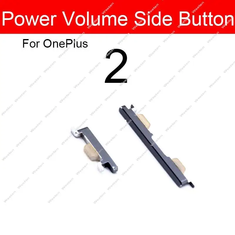 Button Replacement Parts Volume Power Buttons For Oneplus 1+ 2 3 3T 5 5T 6 6T Switch Mute On OFF Power Volume Side Keys Flex Cable
