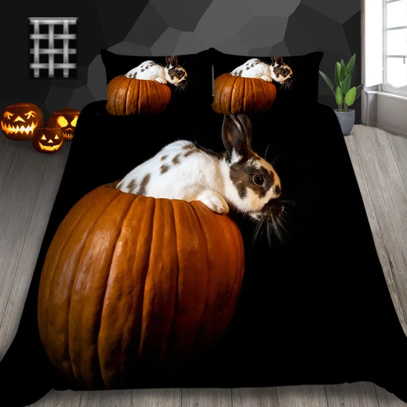 Autumn Pumpkin Halloween Bed Set