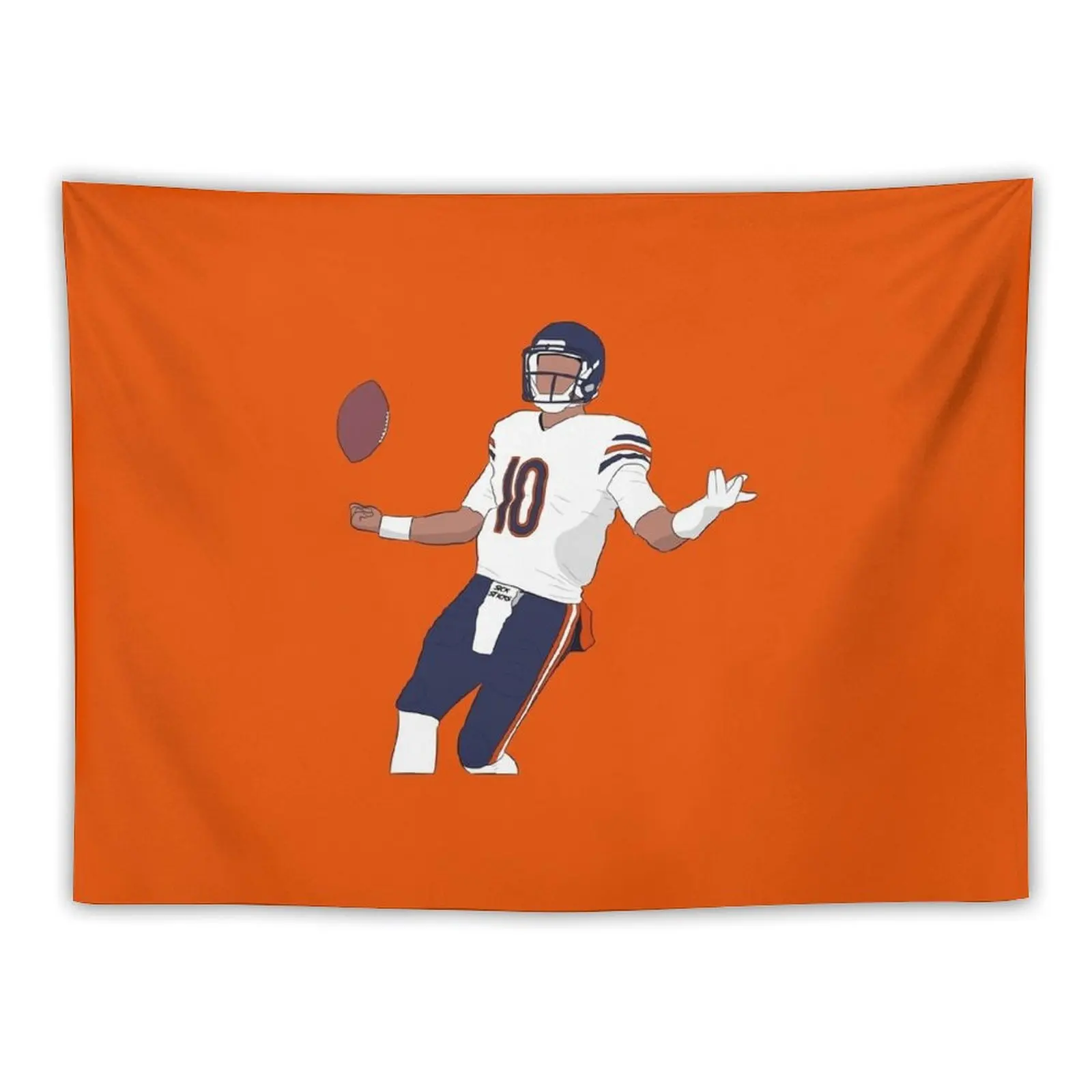 

Mitch Trubisky Tapestry Aesthetic Room Decor Korean Aesthetic Room Decoration Tapestry